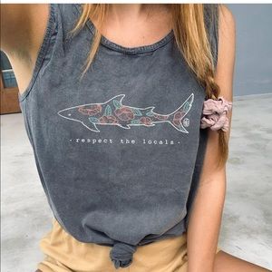 Wholesome Culture respect the locals beach tank